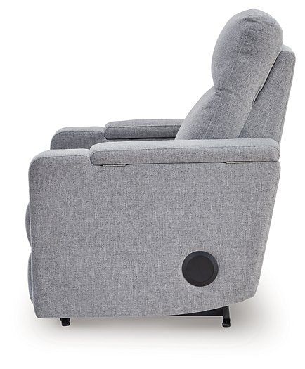 Pineland Power Glider Recliner with Audio System - Furniture Bros & Mattress (Bolingbrook, IL)