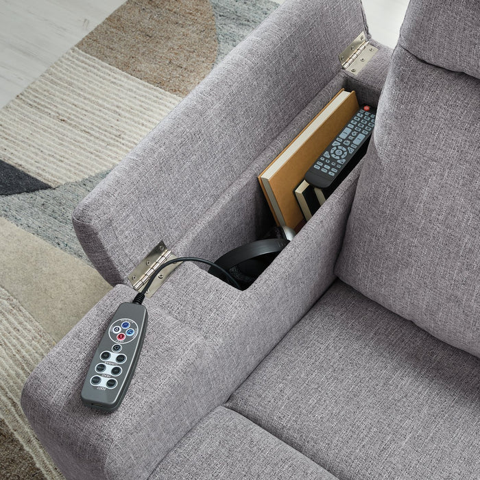 Pineland Power Glider Recliner with Audio System - Furniture Bros & Mattress (Bolingbrook, IL)