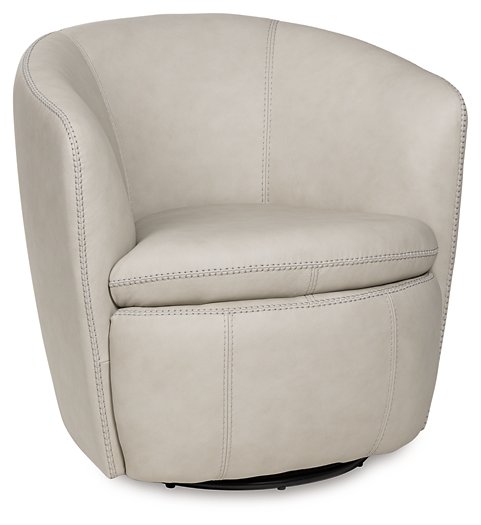 Kierreys Swivel Accent Chair - Furniture Bros & Mattress (Bolingbrook, IL)