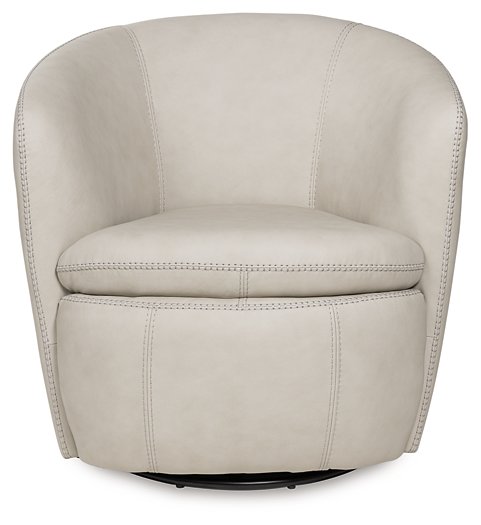 Kierreys Swivel Accent Chair - Furniture Bros & Mattress (Bolingbrook, IL)