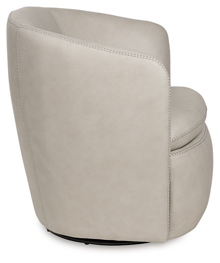 Kierreys Swivel Accent Chair - Furniture Bros & Mattress (Bolingbrook, IL)