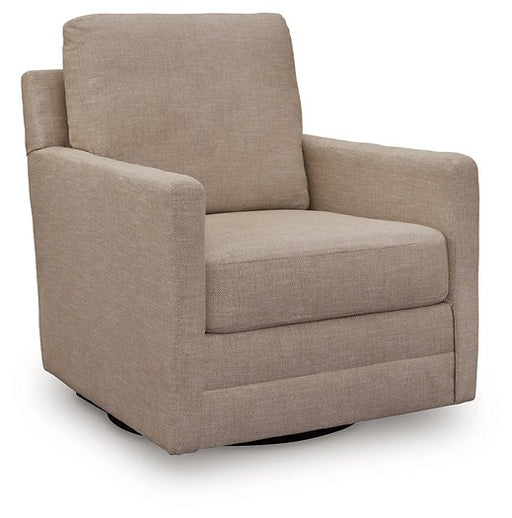 Freybourne Next-Gen Nuvella Swivel Accent Chair - Furniture Bros & Mattress (Bolingbrook, IL)
