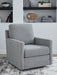 Freybourne Next-Gen Nuvella Swivel Accent Chair - Furniture Bros & Mattress (Bolingbrook, IL)