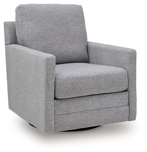 Freybourne Next-Gen Nuvella Swivel Accent Chair - Furniture Bros & Mattress (Bolingbrook, IL)