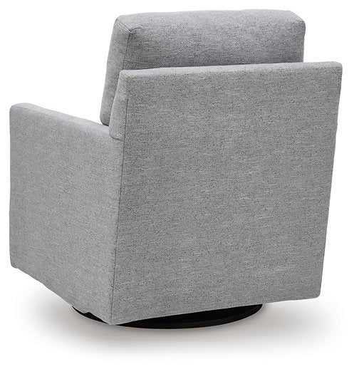 Freybourne Next-Gen Nuvella Swivel Accent Chair - Furniture Bros & Mattress (Bolingbrook, IL)