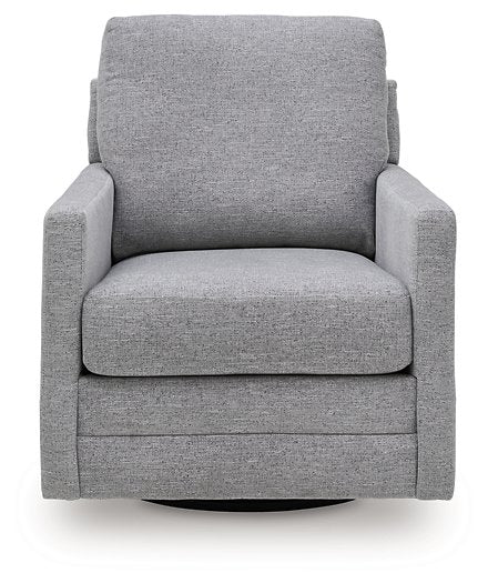 Freybourne Next-Gen Nuvella Swivel Accent Chair - Furniture Bros & Mattress (Bolingbrook, IL)