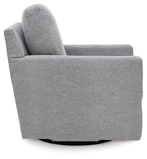 Freybourne Next-Gen Nuvella Swivel Accent Chair - Furniture Bros & Mattress (Bolingbrook, IL)
