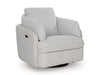 Alainmont Next-Gen Nuvella Swivel Power Recliner - Furniture Bros & Mattress (Bolingbrook, IL)