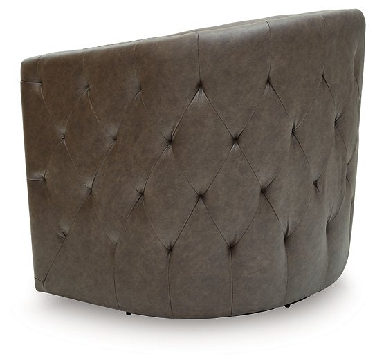 Brentlow Swivel Accent Chair - Furniture Bros & Mattress (Bolingbrook, IL)