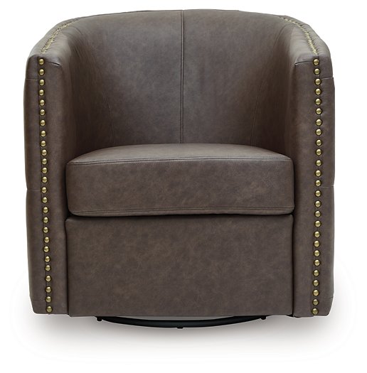 Brentlow Swivel Accent Chair - Furniture Bros & Mattress (Bolingbrook, IL)