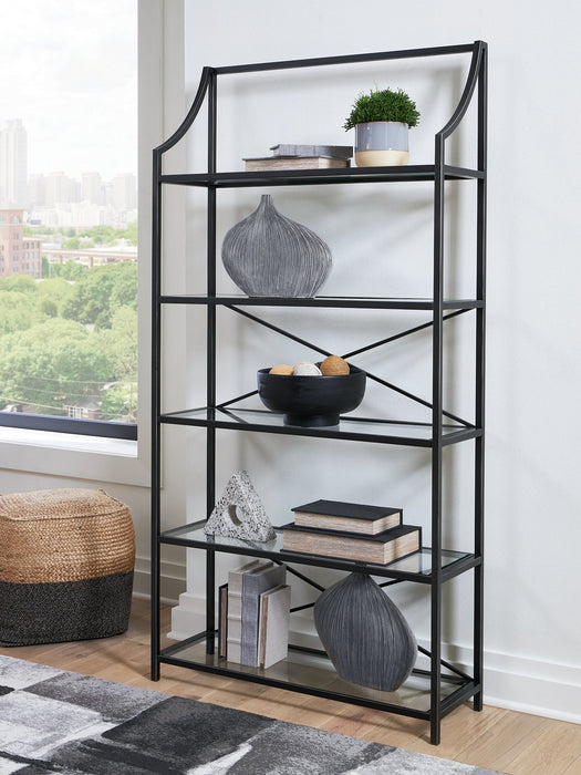 Dakerwell 72" Bookcase - Furniture Bros & Mattress (Bolingbrook, IL)