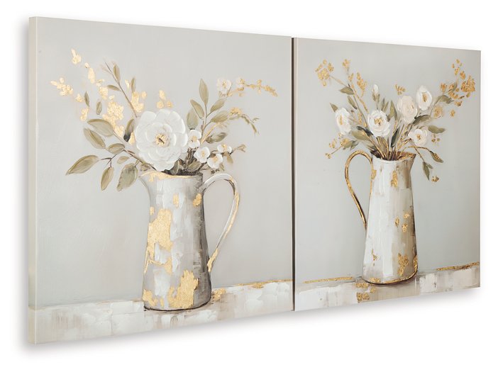 Amoryville Wall Art Set (Set of 2) - Furniture Bros & Mattress (Bolingbrook, IL)
