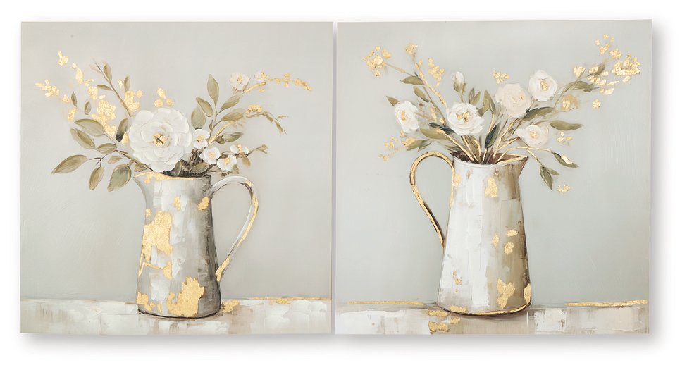 Amoryville Wall Art Set (Set of 2) - Furniture Bros & Mattress (Bolingbrook, IL)