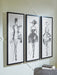 Mckerrick Wall Art Set (Set of 3) - Furniture Bros & Mattress (Bolingbrook, IL)