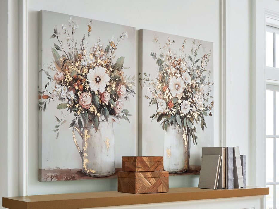 Faisaldon Wall Art (Set of 2) - Furniture Bros & Mattress (Bolingbrook, IL)