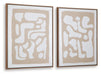 Waldett Wall Art (Set of 2) - Furniture Bros & Mattress (Bolingbrook, IL)