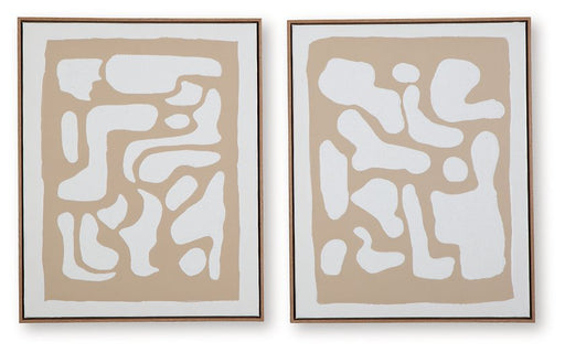 Waldett Wall Art (Set of 2) - Furniture Bros & Mattress (Bolingbrook, IL)