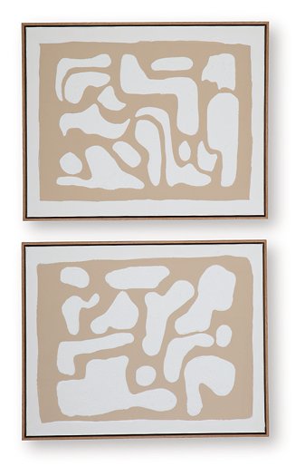 Waldett Wall Art (Set of 2) - Furniture Bros & Mattress (Bolingbrook, IL)