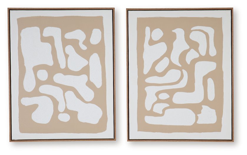 Waldett Wall Art (Set of 2) - Furniture Bros & Mattress (Bolingbrook, IL)