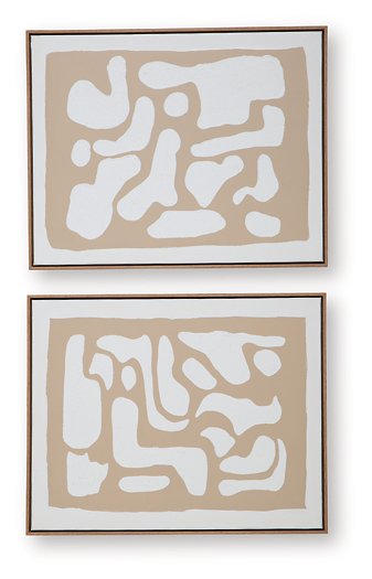 Waldett Wall Art (Set of 2) - Furniture Bros & Mattress (Bolingbrook, IL)