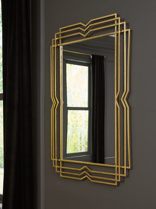 Claybrook Accent Mirror - Furniture Bros & Mattress (Bolingbrook, IL)