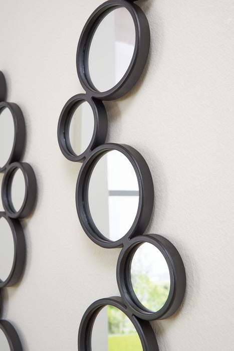 Vinler Accent Mirror Set (Set of 2) - Furniture Bros & Mattress (Bolingbrook, IL)