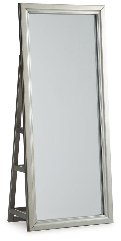 Evesen Floor Standing Mirror/Storage - Furniture Bros & Mattress (Bolingbrook, IL)