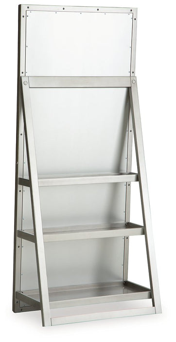 Evesen Floor Standing Mirror/Storage - Furniture Bros & Mattress (Bolingbrook, IL)