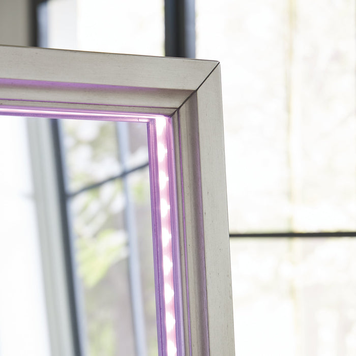 Evesen Floor Standing Mirror/Storage - Furniture Bros & Mattress (Bolingbrook, IL)