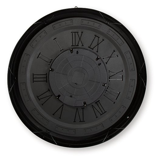 Dairton Wall Clock - Furniture Bros & Mattress (Bolingbrook, IL)