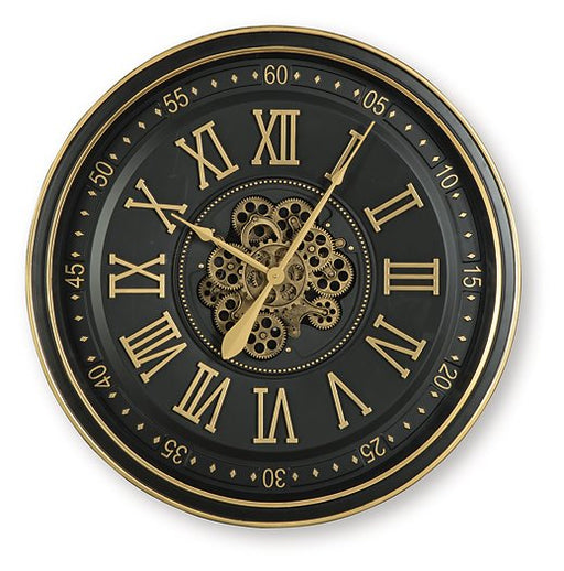 Dairton Wall Clock - Furniture Bros & Mattress (Bolingbrook, IL)