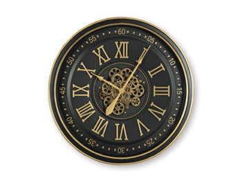 Dairton Wall Clock - Furniture Bros & Mattress (Bolingbrook, IL)