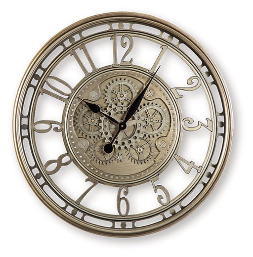 Gilover Wall Clock - Furniture Bros & Mattress (Bolingbrook, IL)