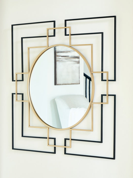 Oceanal Accent Mirror - Furniture Bros & Mattress (Bolingbrook, IL)