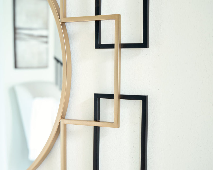 Oceanal Accent Mirror - Furniture Bros & Mattress (Bolingbrook, IL)