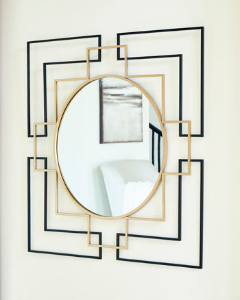 Oceanal Accent Mirror - Furniture Bros & Mattress (Bolingbrook, IL)
