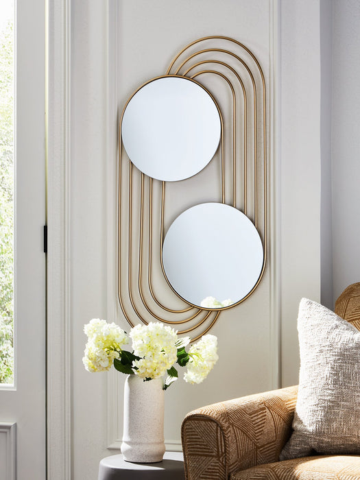 Warrenley Accent Mirror - Furniture Bros & Mattress (Bolingbrook, IL)