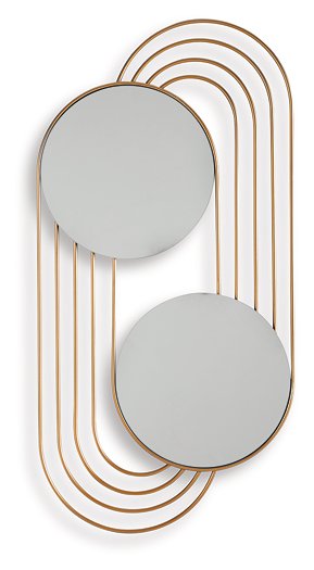 Warrenley Accent Mirror - Furniture Bros & Mattress (Bolingbrook, IL)