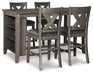 Caitbrook Counter Height Dining Package - Furniture Bros & Mattress (Bolingbrook, IL)