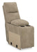 Next-Gen DuraPella Power Reclining Sectional Loveseat with Console - Furniture Bros & Mattress (Bolingbrook, IL)