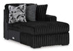 Midnight-Madness Sectional Sofa with Chaise - Furniture Bros & Mattress (Bolingbrook, IL)