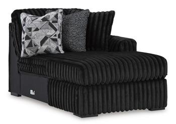 Midnight-Madness Sectional Sofa with Chaise - Furniture Bros & Mattress (Bolingbrook, IL)