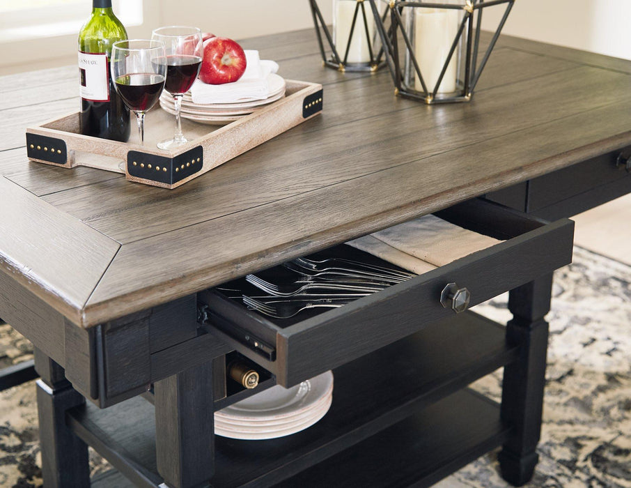 Tyler Creek Counter Height Dining Set - Furniture Bros & Mattress (Bolingbrook, IL)