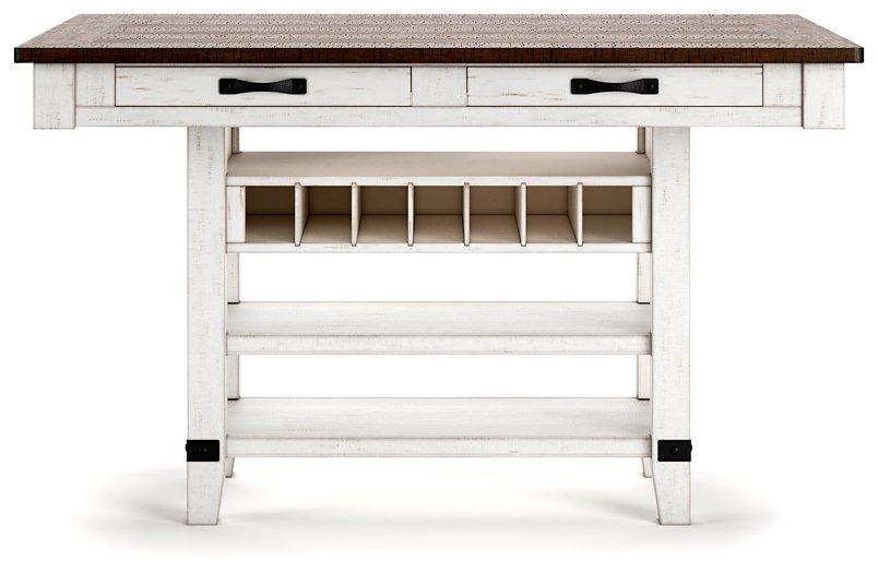 Valebeck Counter Height Dining Table - Furniture Bros & Mattress (Bolingbrook, IL)
