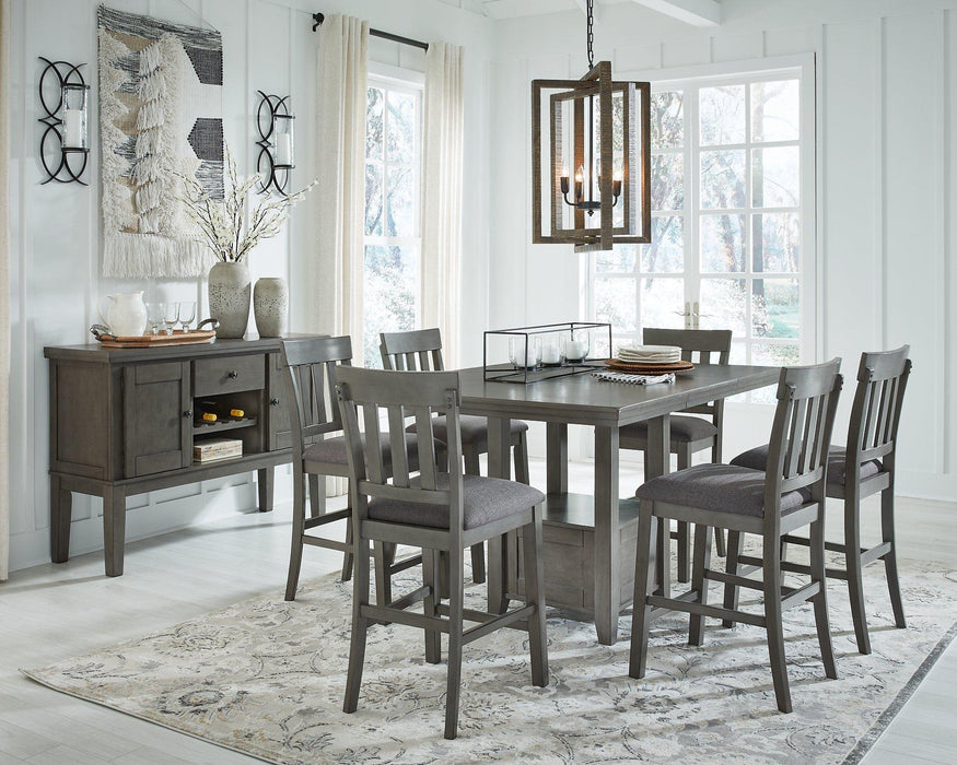 Hallanden Dining Room Set - Furniture Bros & Mattress (Bolingbrook, IL)