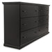 Maribel Dresser and Mirror - Furniture Bros & Mattress (Bolingbrook, IL)