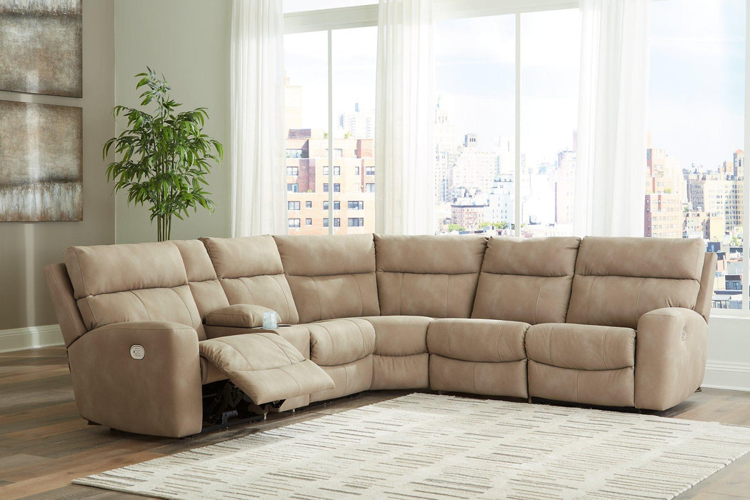 Next-Gen DuraPella Power Reclining Sectional - Furniture Bros & Mattress (Bolingbrook, IL)