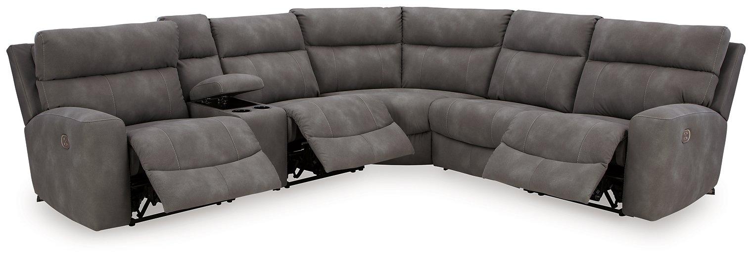 Next-Gen DuraPella Power Reclining Sectional - Furniture Bros & Mattress (Bolingbrook, IL)