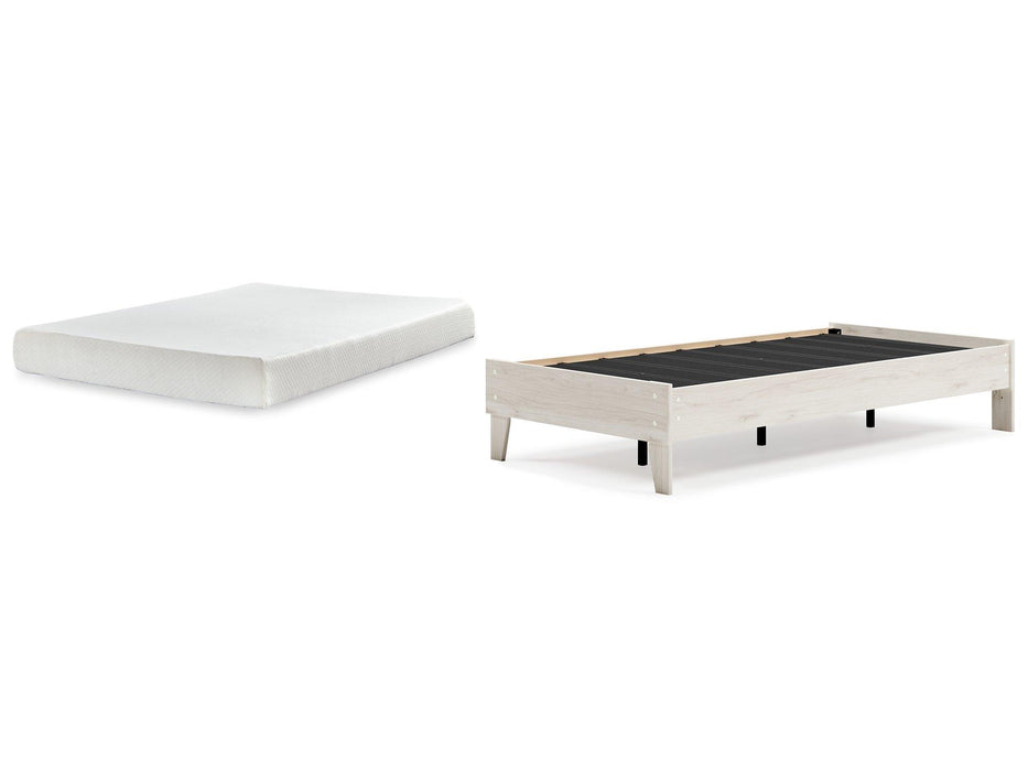 Socalle Bed and Mattress Set - Furniture Bros & Mattress (Bolingbrook, IL)