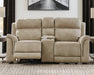 Next-Gen DuraPella Power Reclining Loveseat with Console - Furniture Bros & Mattress (Bolingbrook, IL)
